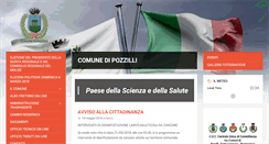 Desktop Screenshot of comune.pozzilli.is.it